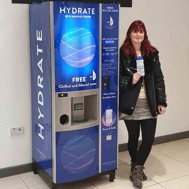 HydraChill supports shopping centres with water refill stations